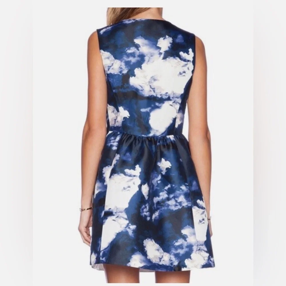 NWOT Kate Spade New York Joss Dress in Blue Dusk and Cloud Size 6